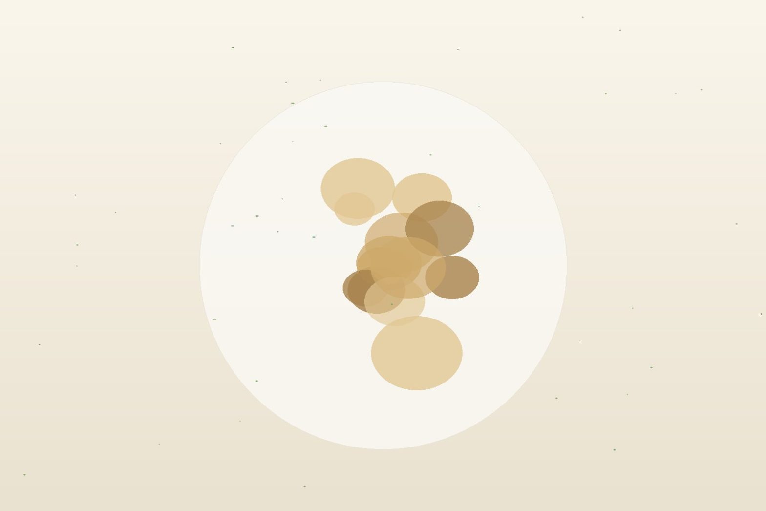 Set cream in a glass